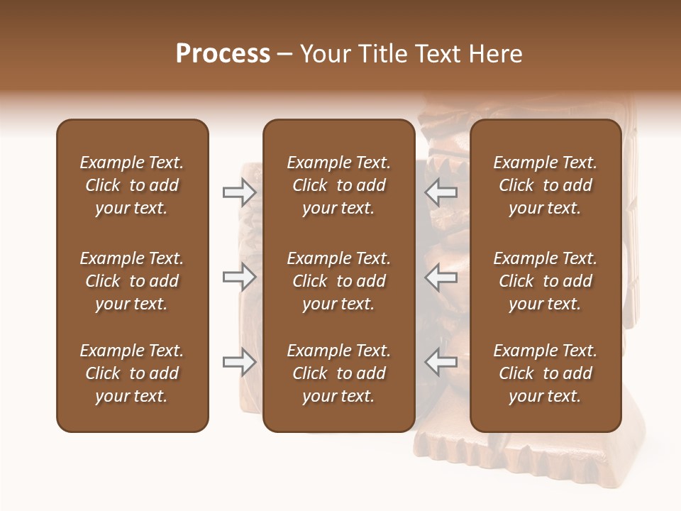 Wooden Pacific Blessing PowerPoint Template