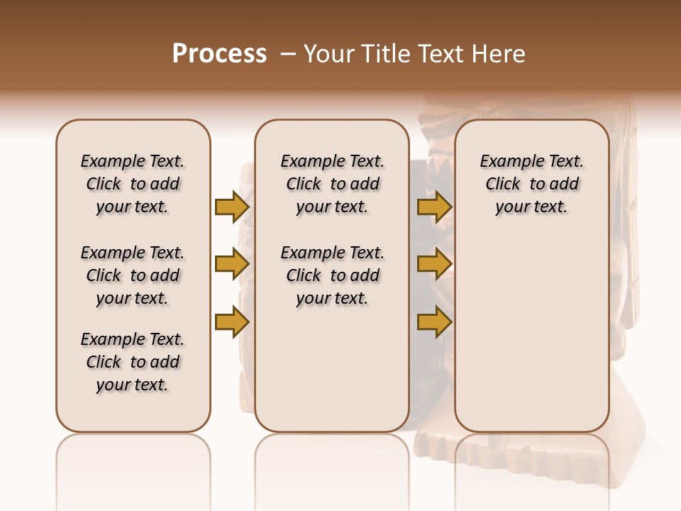 Wooden Pacific Blessing PowerPoint Template