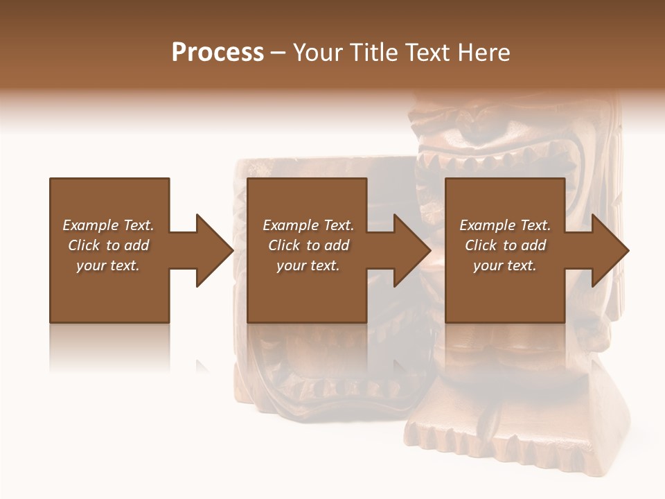 Wooden Pacific Blessing PowerPoint Template