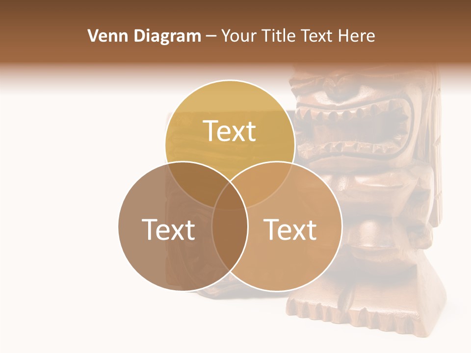 Wooden Pacific Blessing PowerPoint Template