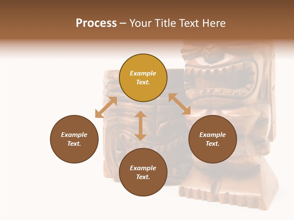 Wooden Pacific Blessing PowerPoint Template