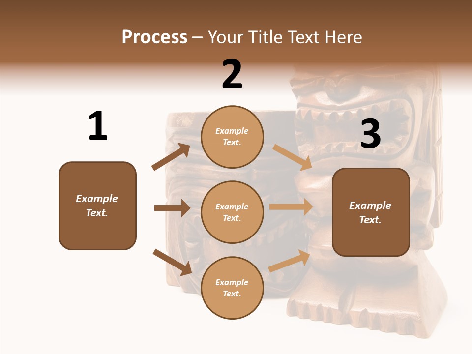 Wooden Pacific Blessing PowerPoint Template