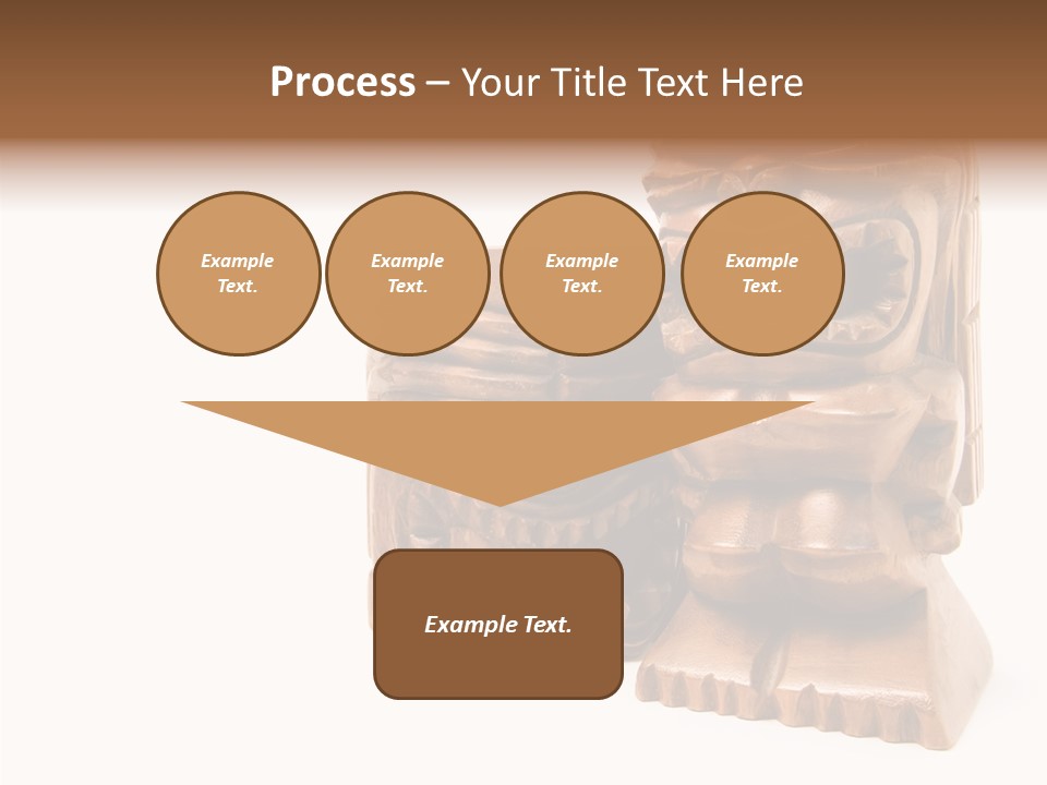 Wooden Pacific Blessing PowerPoint Template