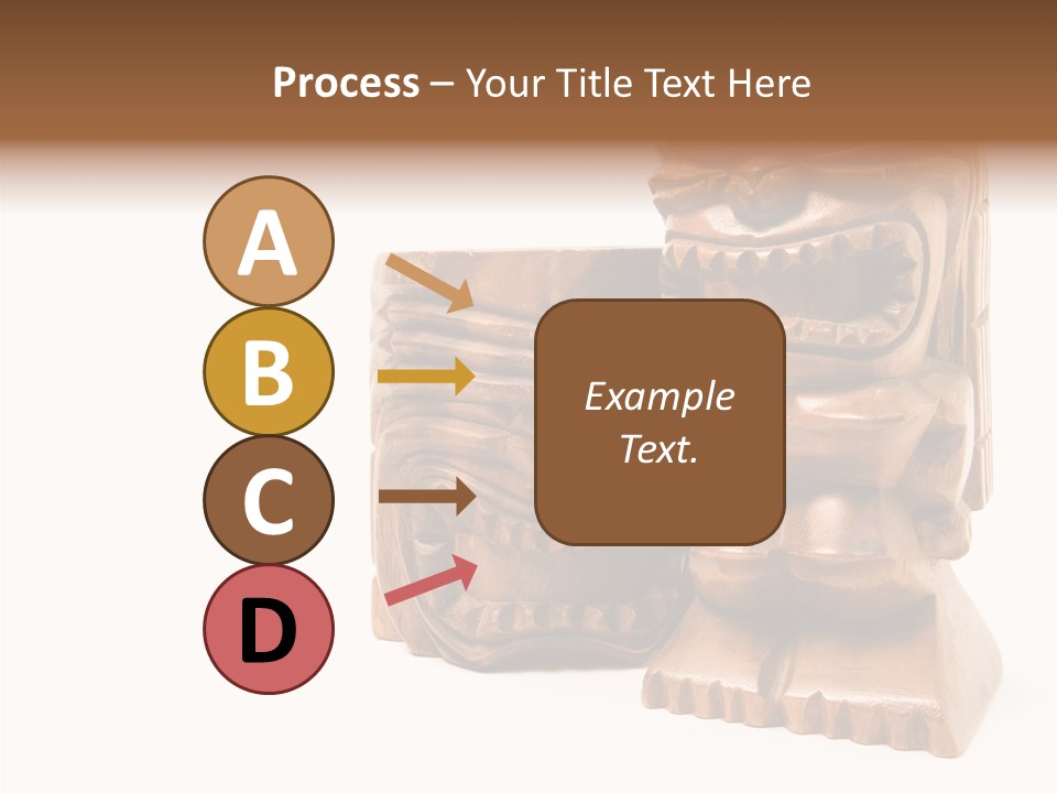 Wooden Pacific Blessing PowerPoint Template