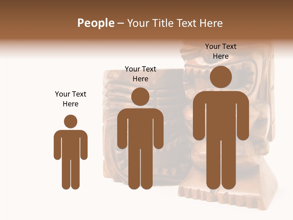 Wooden Pacific Blessing PowerPoint Template