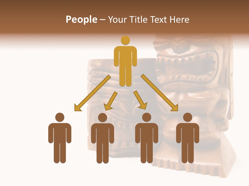 Wooden Pacific Blessing PowerPoint Template