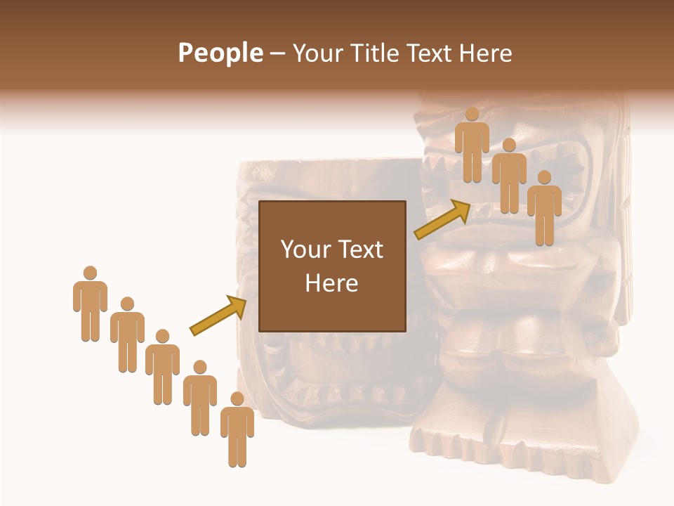 Wooden Pacific Blessing PowerPoint Template