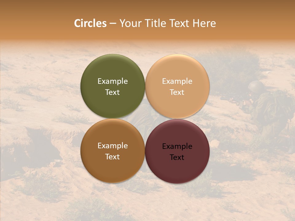 Arab Injure East PowerPoint Template