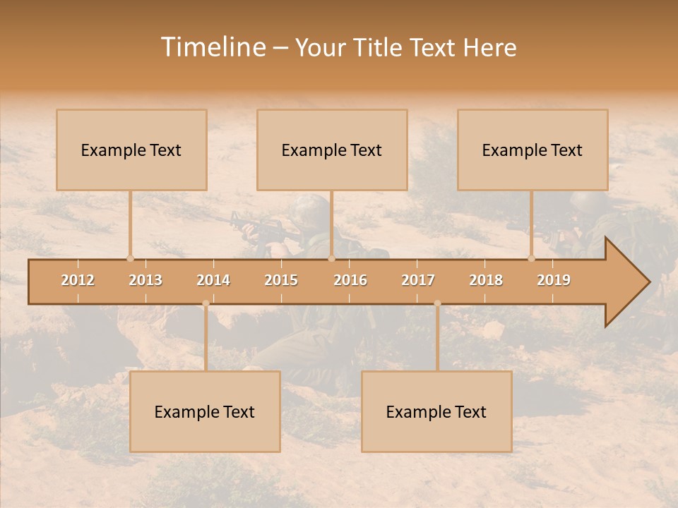 Arab Injure East PowerPoint Template