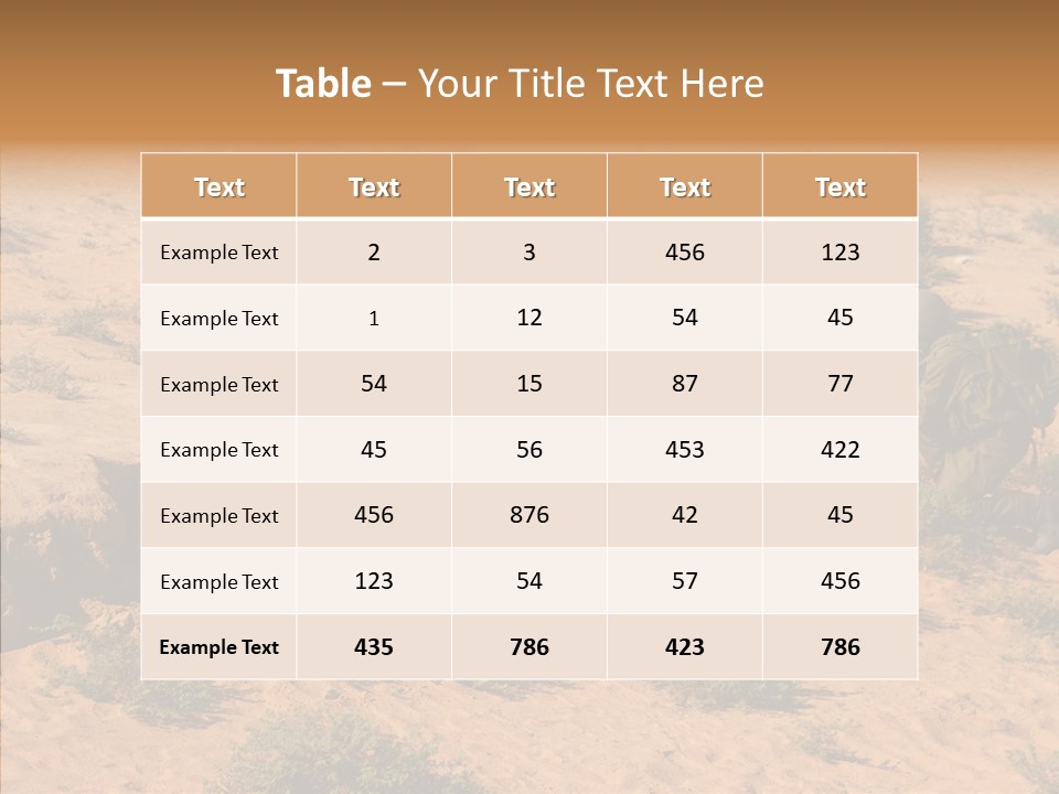 Arab Injure East PowerPoint Template