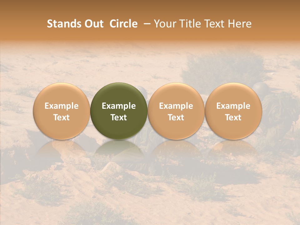 Arab Injure East PowerPoint Template