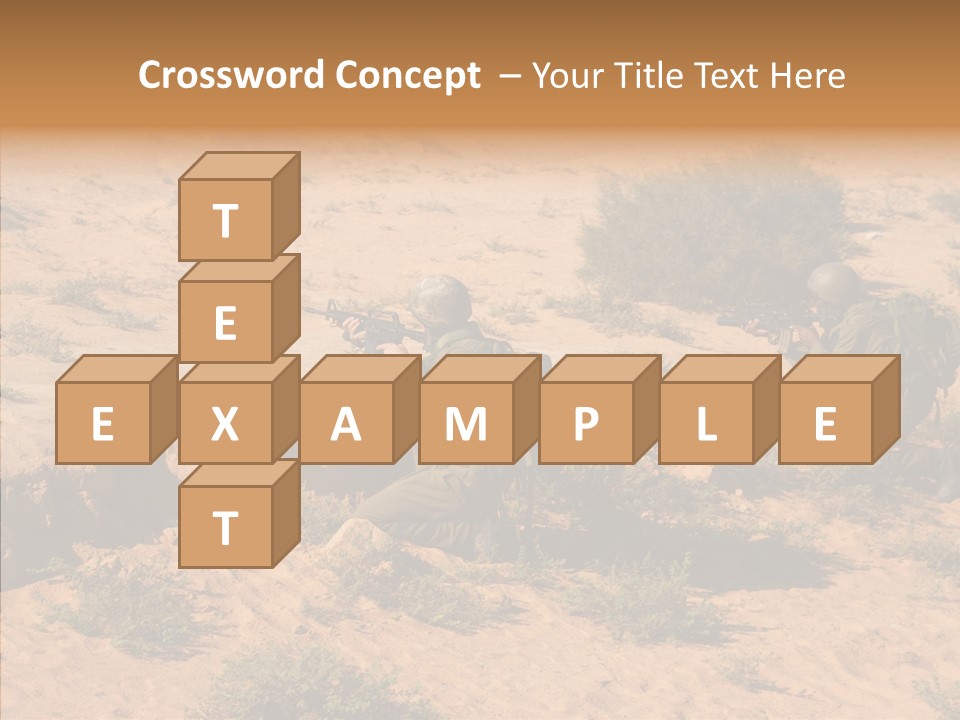 Arab Injure East PowerPoint Template