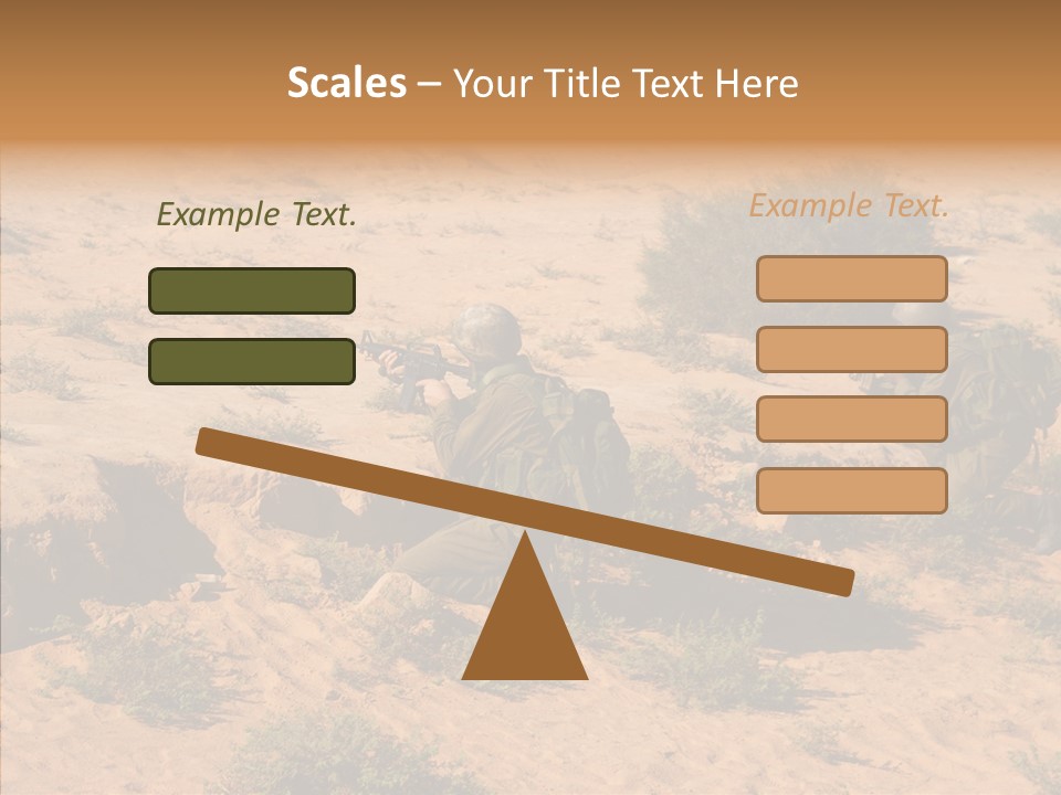 Arab Injure East PowerPoint Template