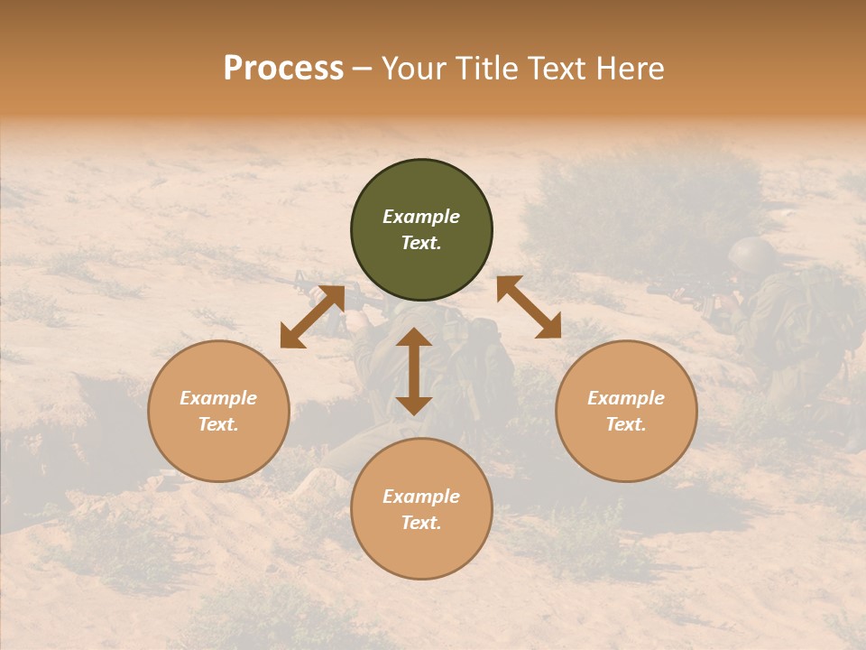 Arab Injure East PowerPoint Template