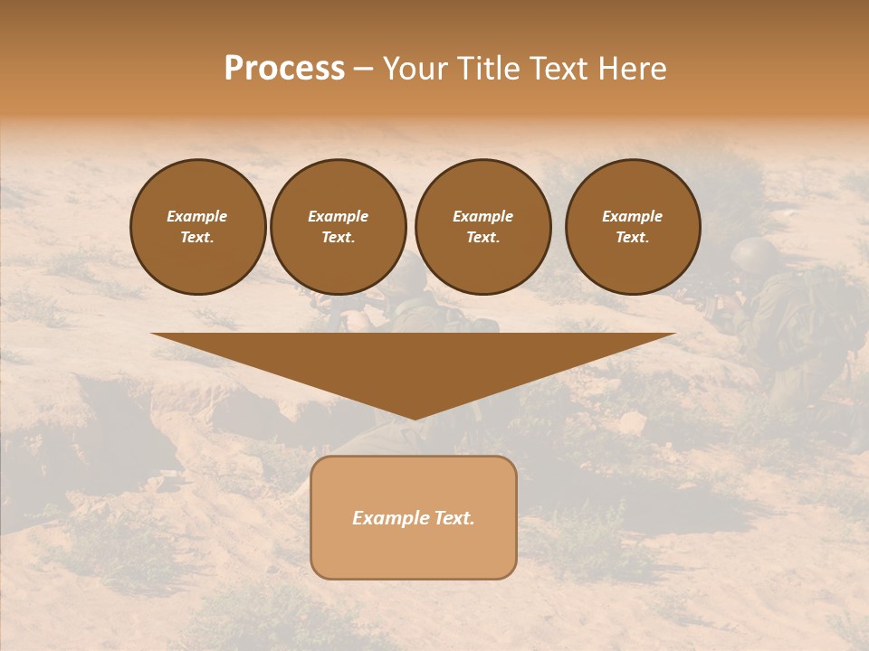 Arab Injure East PowerPoint Template