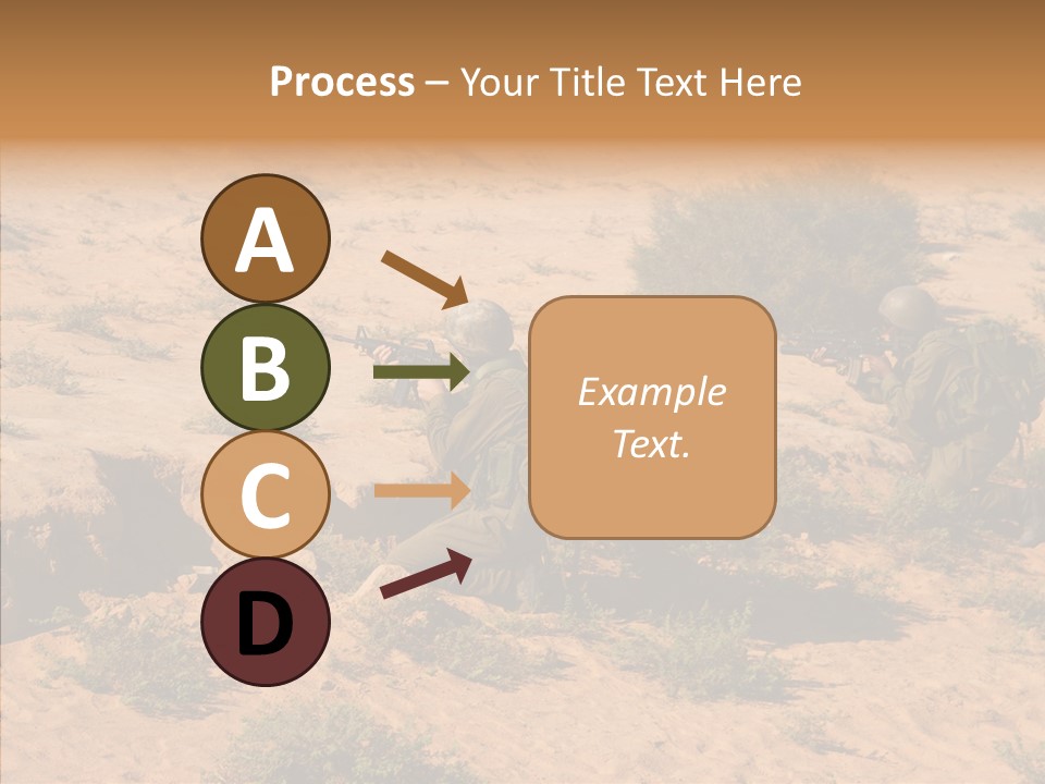 Arab Injure East PowerPoint Template