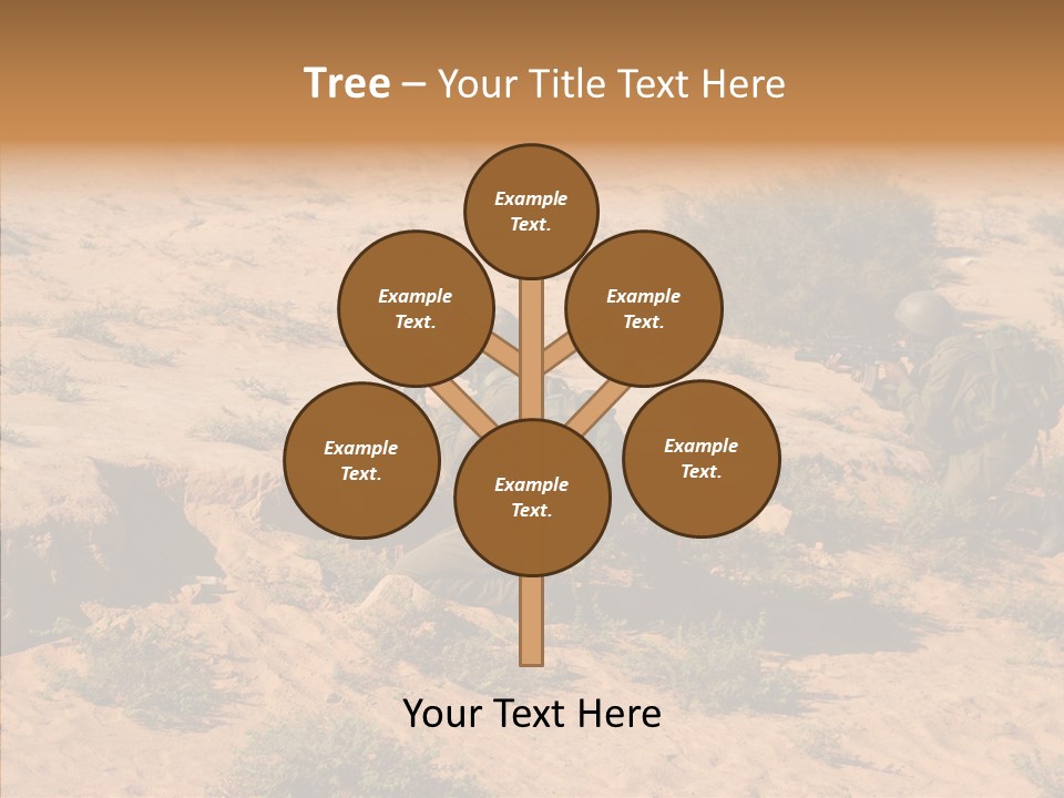 Arab Injure East PowerPoint Template