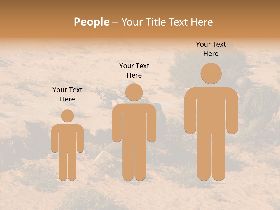 Arab Injure East PowerPoint Template