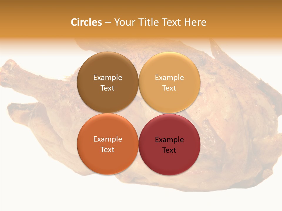 Meat Picnic Isolated PowerPoint Template