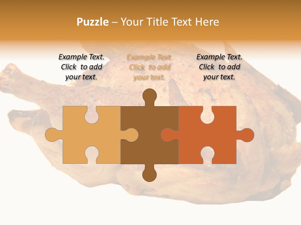 Meat Picnic Isolated PowerPoint Template