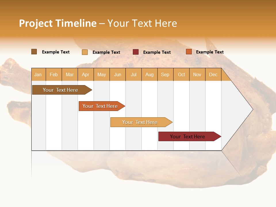 Meat Picnic Isolated PowerPoint Template
