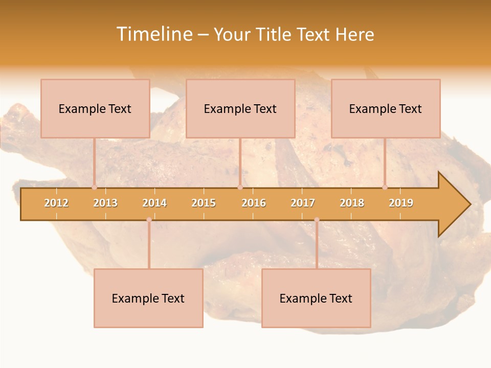 Meat Picnic Isolated PowerPoint Template
