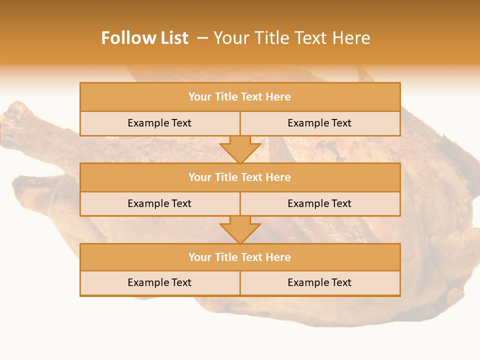 Meat Picnic Isolated PowerPoint Template