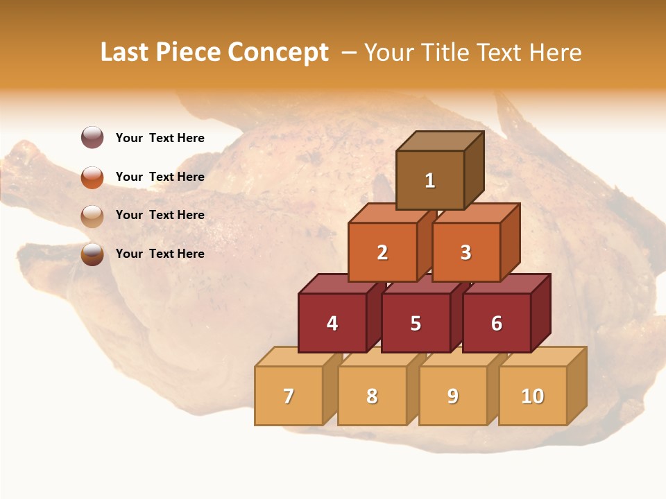 Meat Picnic Isolated PowerPoint Template