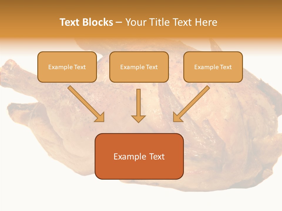 Meat Picnic Isolated PowerPoint Template