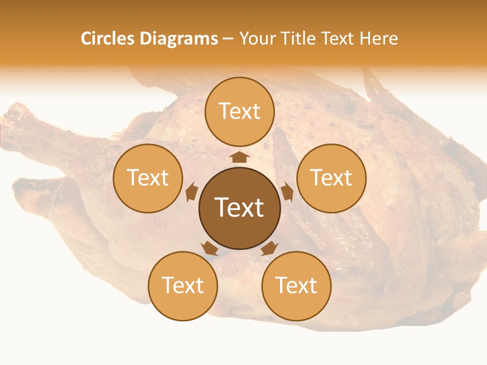 Meat Picnic Isolated PowerPoint Template