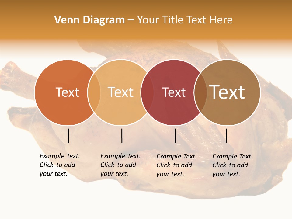 Meat Picnic Isolated PowerPoint Template