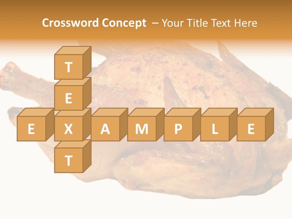 Meat Picnic Isolated PowerPoint Template