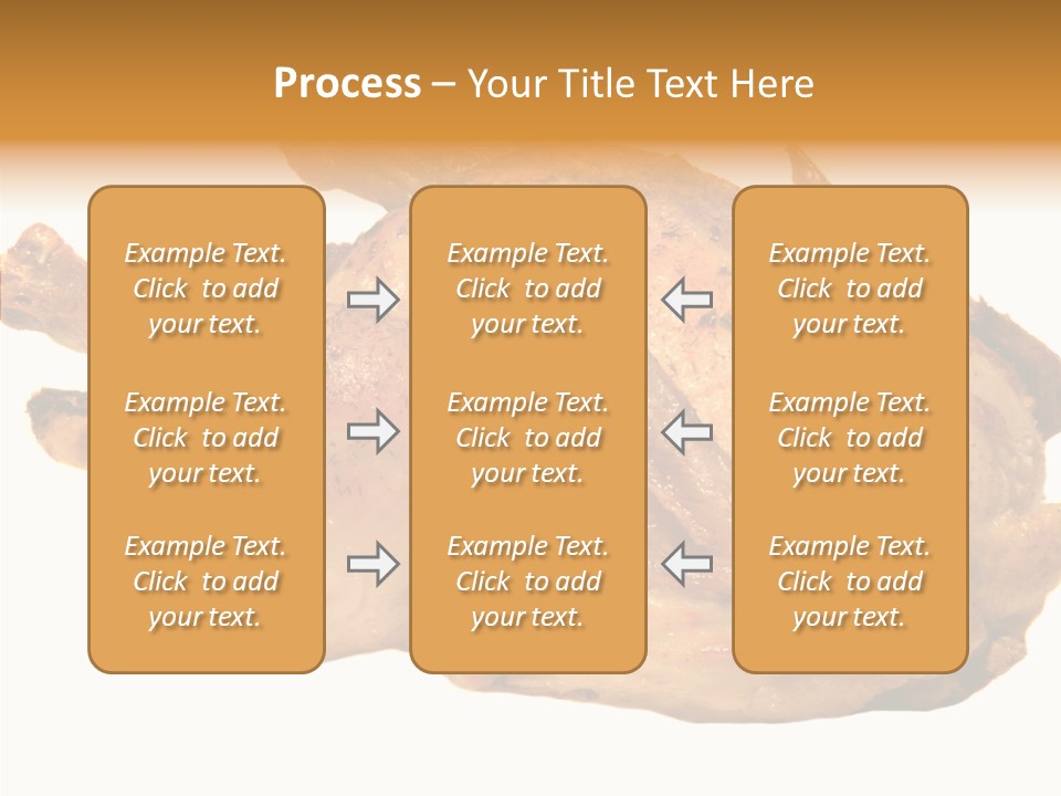 Meat Picnic Isolated PowerPoint Template