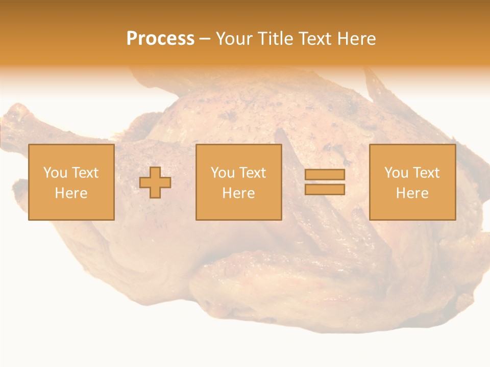 Meat Picnic Isolated PowerPoint Template