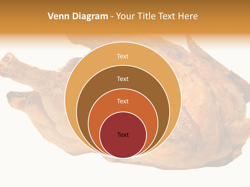 Meat Picnic Isolated PowerPoint Template