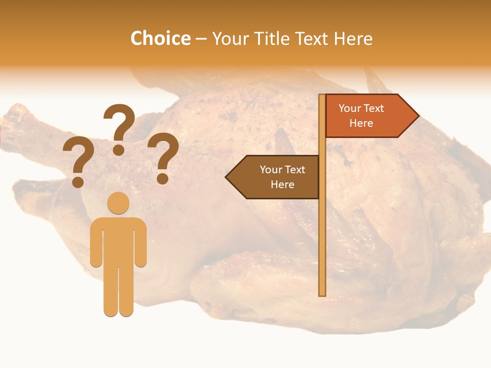 Meat Picnic Isolated PowerPoint Template