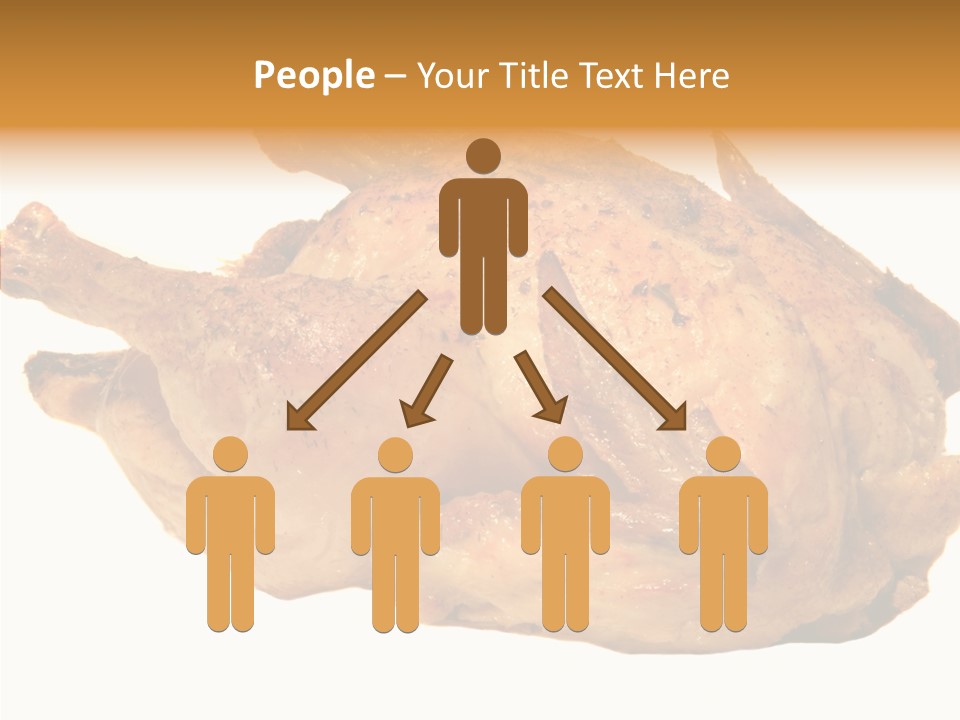 Meat Picnic Isolated PowerPoint Template