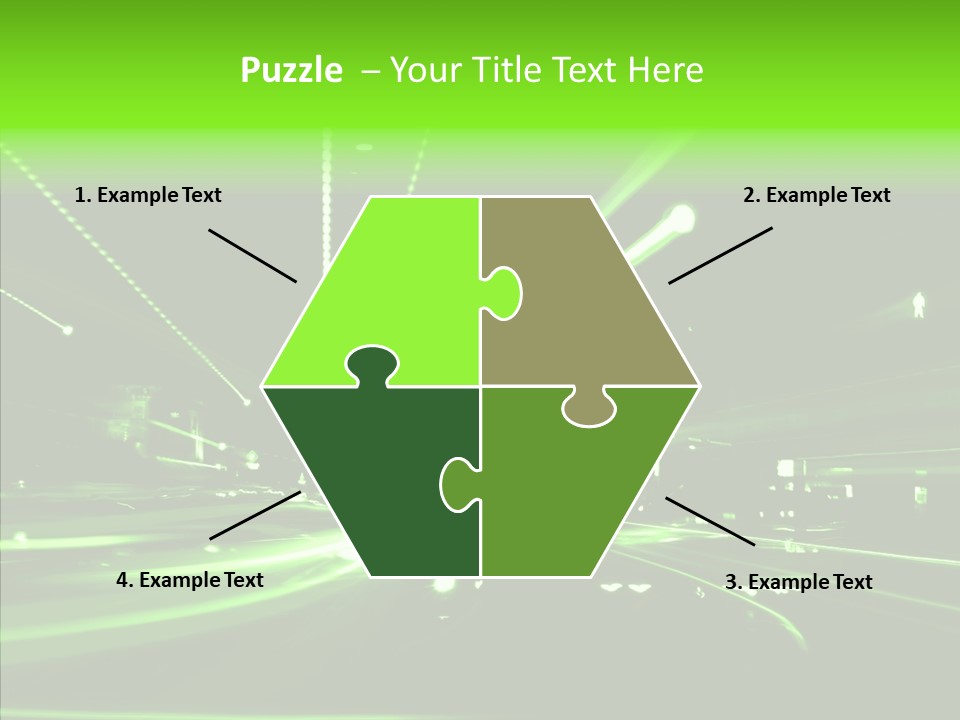 Wallpaper Night Technology PowerPoint Template