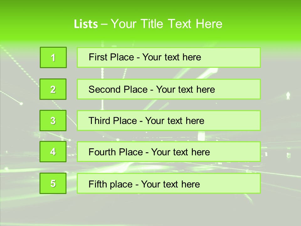 Wallpaper Night Technology PowerPoint Template