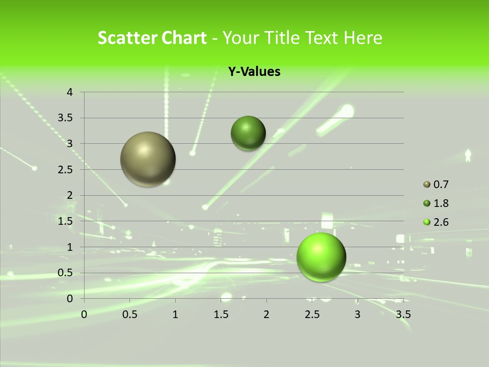 Wallpaper Night Technology PowerPoint Template
