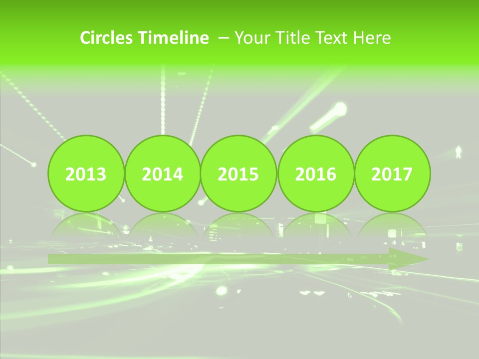 Wallpaper Night Technology PowerPoint Template