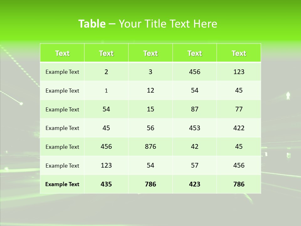 Wallpaper Night Technology PowerPoint Template