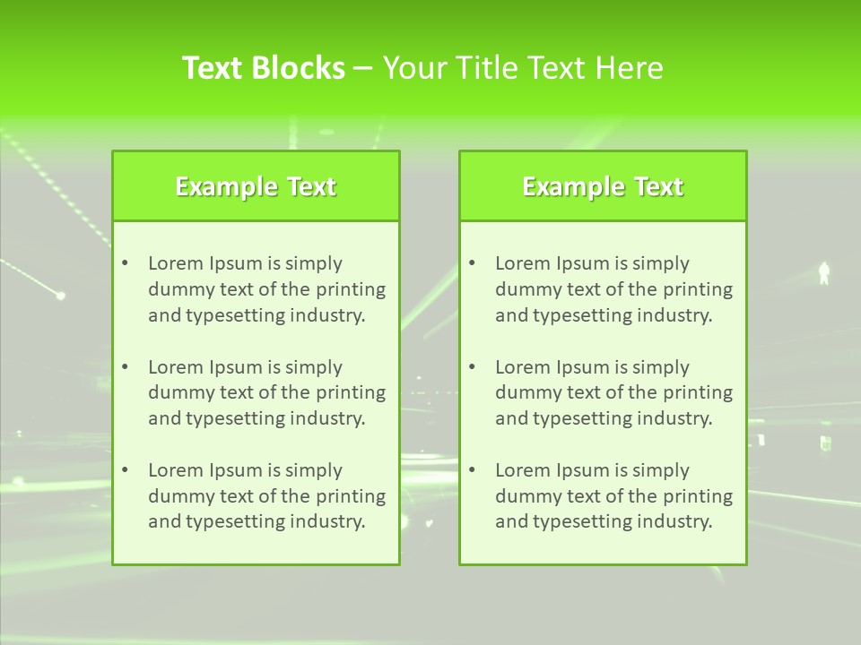 Wallpaper Night Technology PowerPoint Template