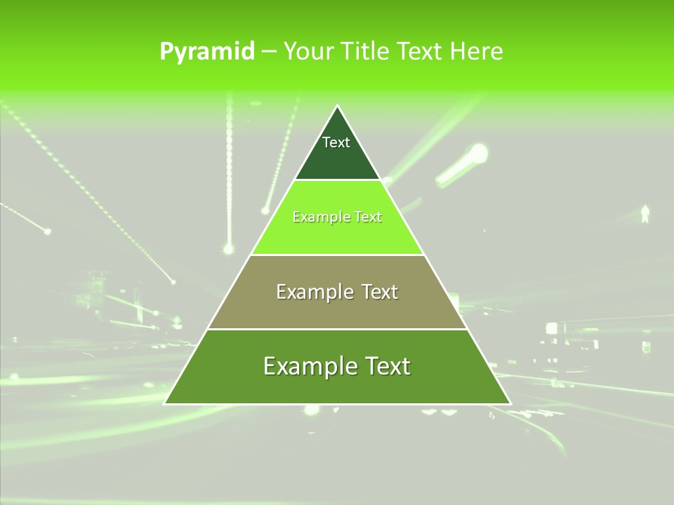 Wallpaper Night Technology PowerPoint Template