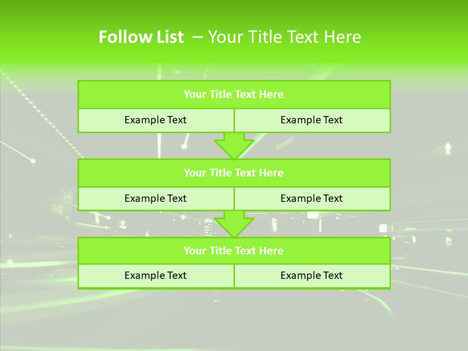 Wallpaper Night Technology PowerPoint Template