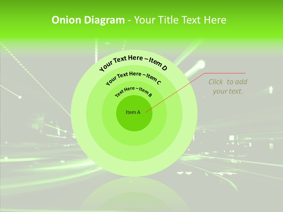 Wallpaper Night Technology PowerPoint Template