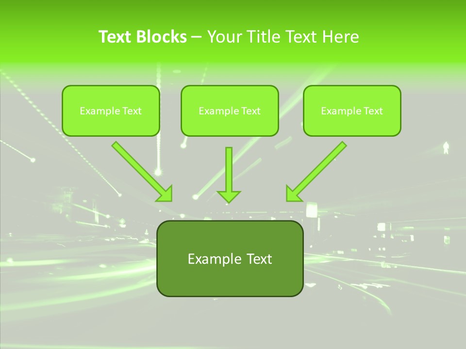 Wallpaper Night Technology PowerPoint Template