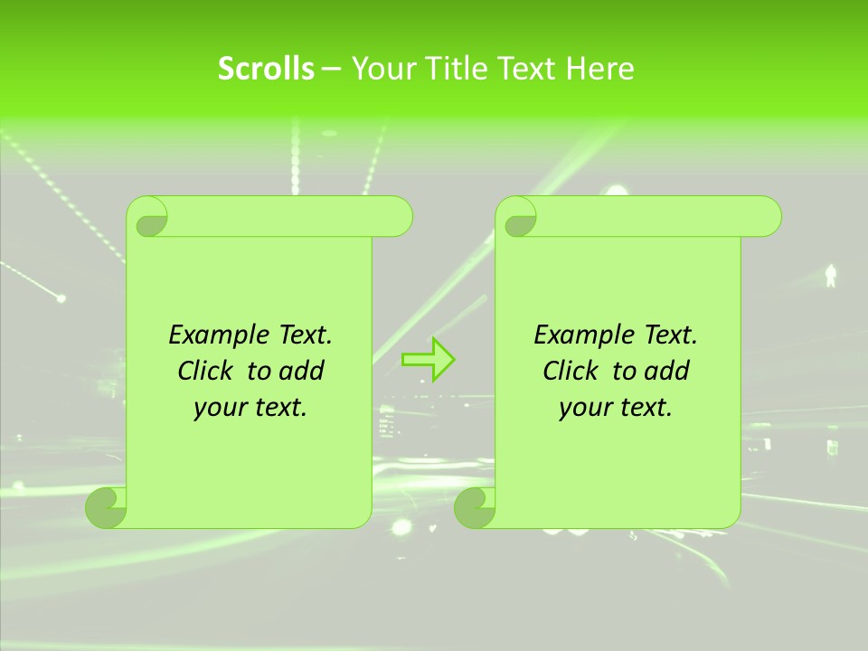 Wallpaper Night Technology PowerPoint Template