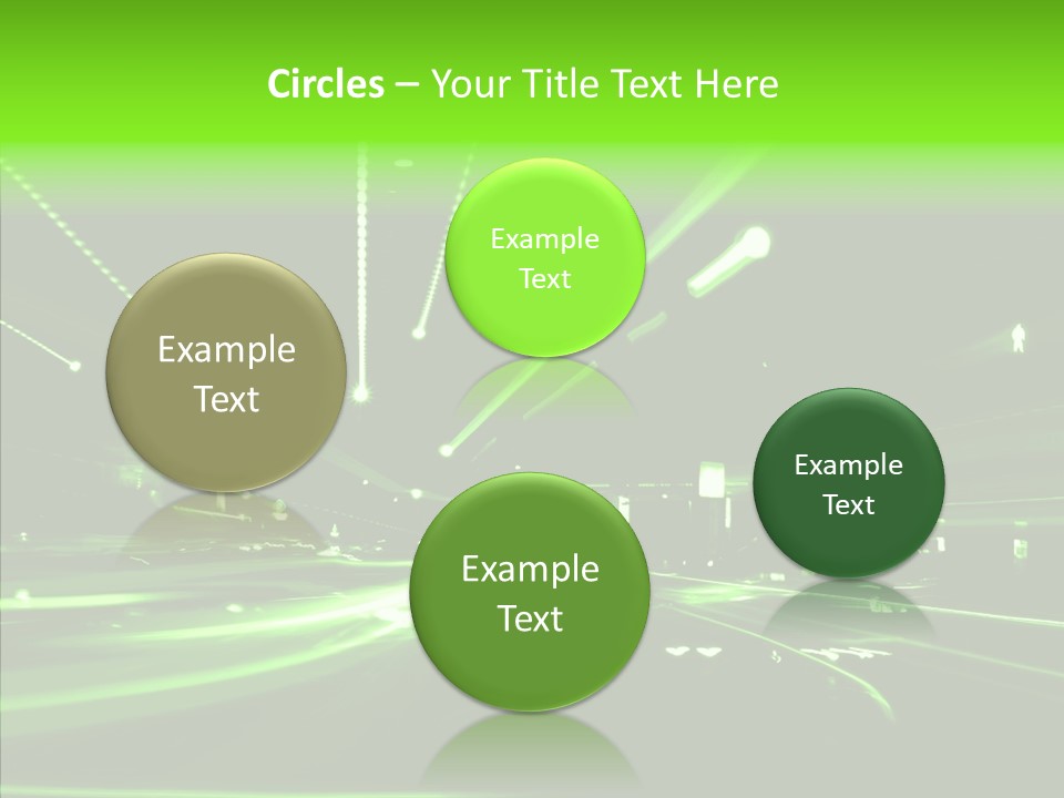 Wallpaper Night Technology PowerPoint Template