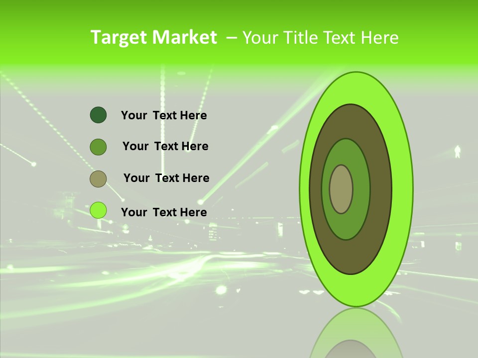 Wallpaper Night Technology PowerPoint Template